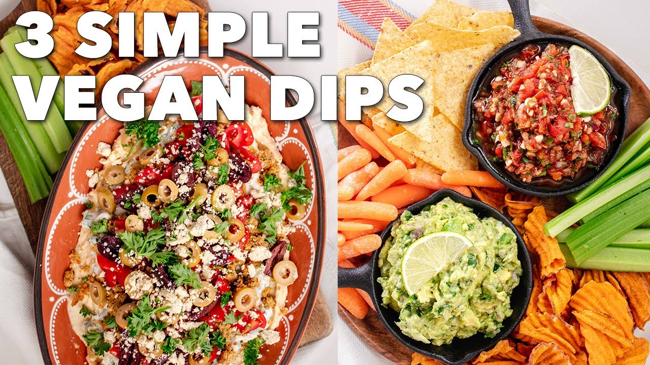 3 Simple Vegan Dips for Summer | Two Market Girls