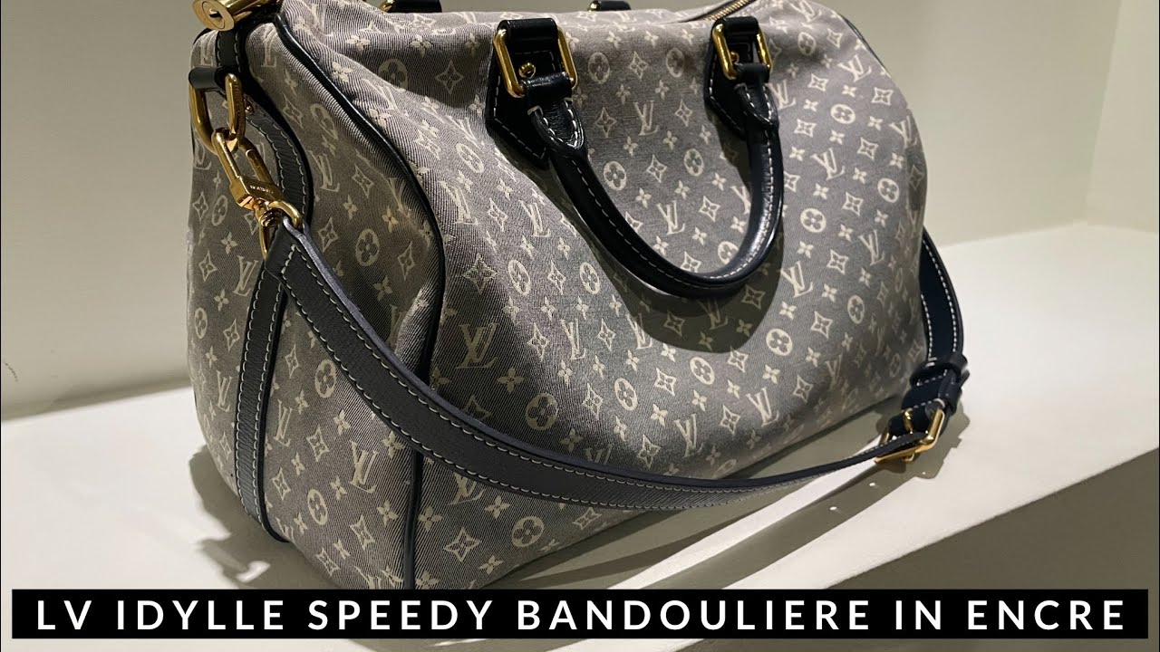Louis Vuitton Idylle Speedy 30 B в цвете Encre | Первые впечатления | История