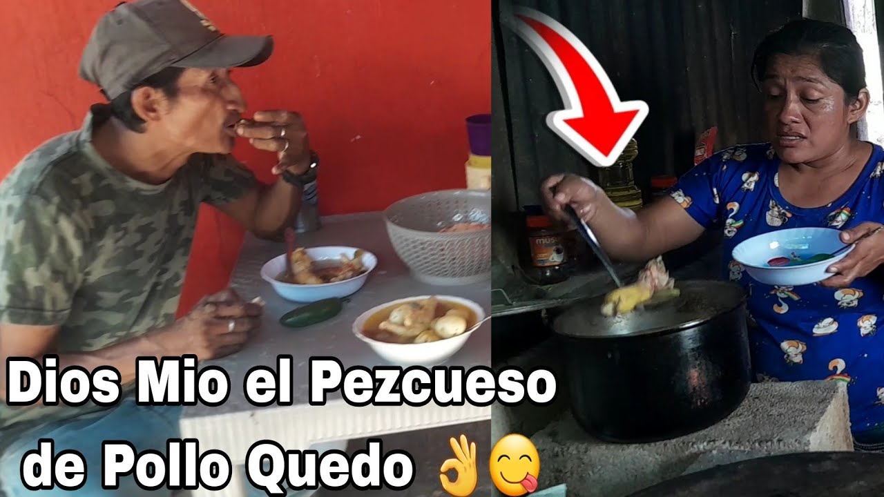 el Pezcueso de Pollo En Caldo Ya Salio Tomas Hasta Los Dedos Se Chupa Rebeca Vivira Ahi?
