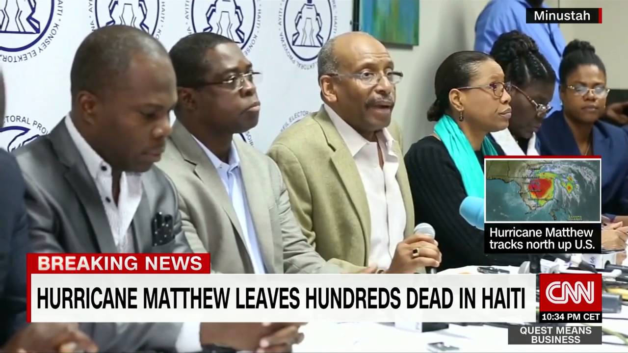 Hurricane Matthew leaves hundreds dead in Haiti