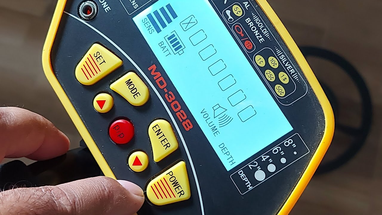 Detector de Metal MD-3028 dicas e regulagem para melhor desempenho achar ouro e pratas e moedas