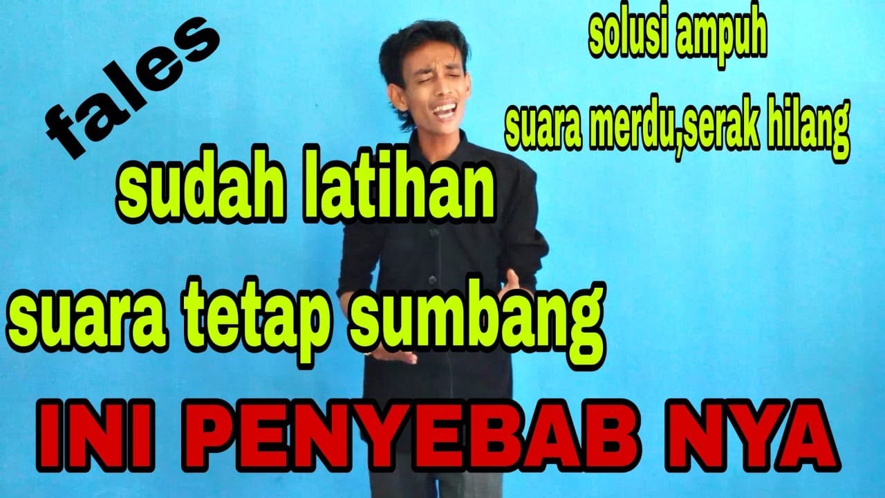 cara agar suara bisa enteng,lepas,dan tidak sumbang ! suara jadi merdu