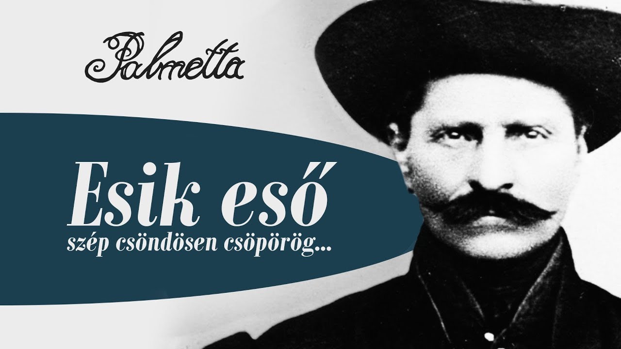 Palmetta - Esik eső szép csöndösen csöpörög... (Hivatalos szöveges videó / Official lyric video)