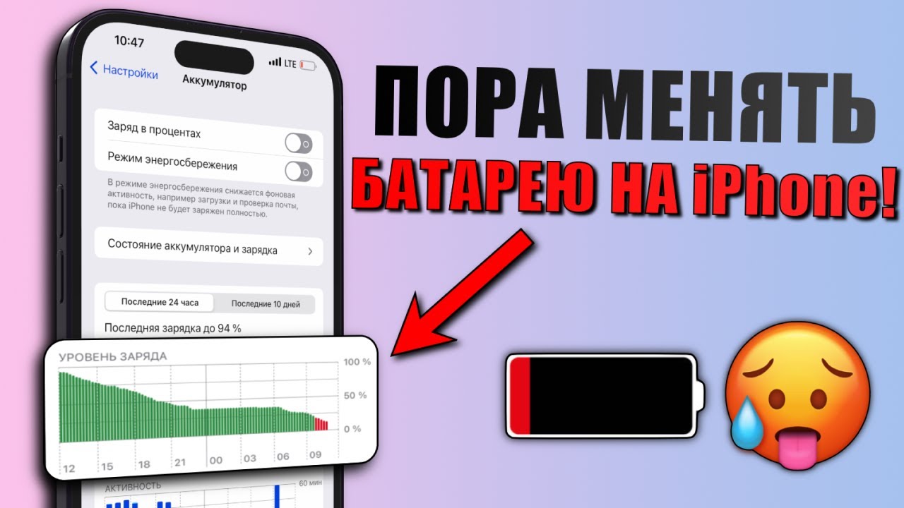 Когда менять аккумулятор на айфон? Признаки скорой замены батареи на iPhone