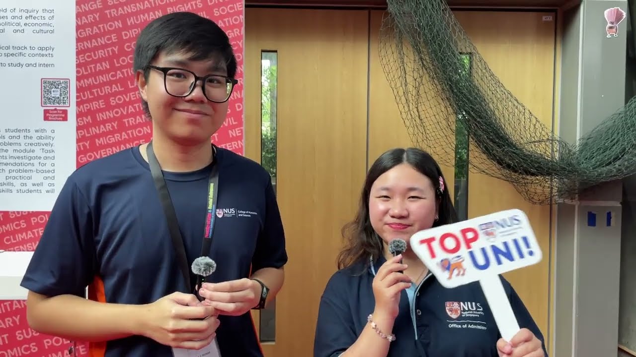 NUS Open House 2026: Nguyễn Kỳ Minh SV năm II chia sẻ về ngành Global Studies