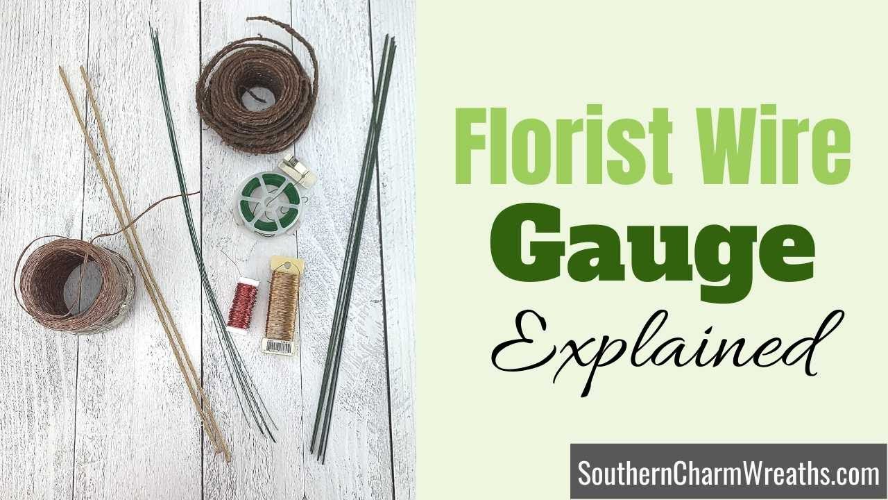 Tip Tuesday | Florist Wire Gauge Explained for Wreath Making