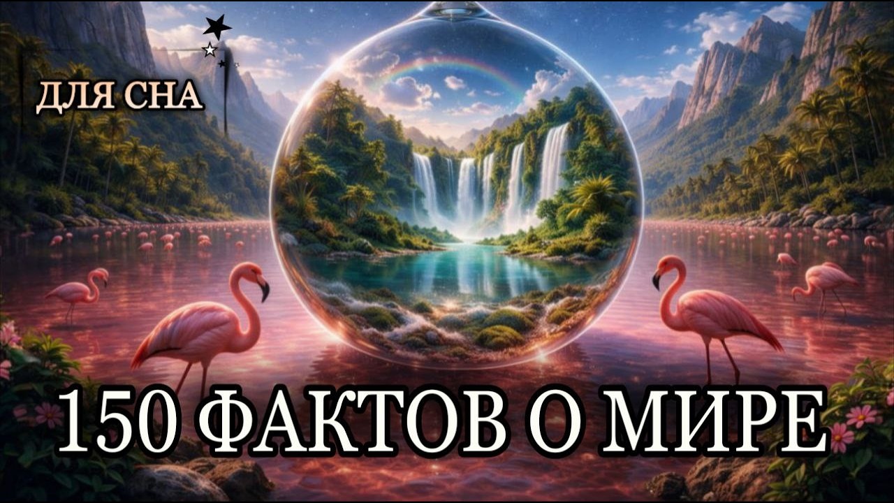 ЛЕКЦИЯ ДЛЯ СНА😴150 фактов о мире, которые должен знать каждый