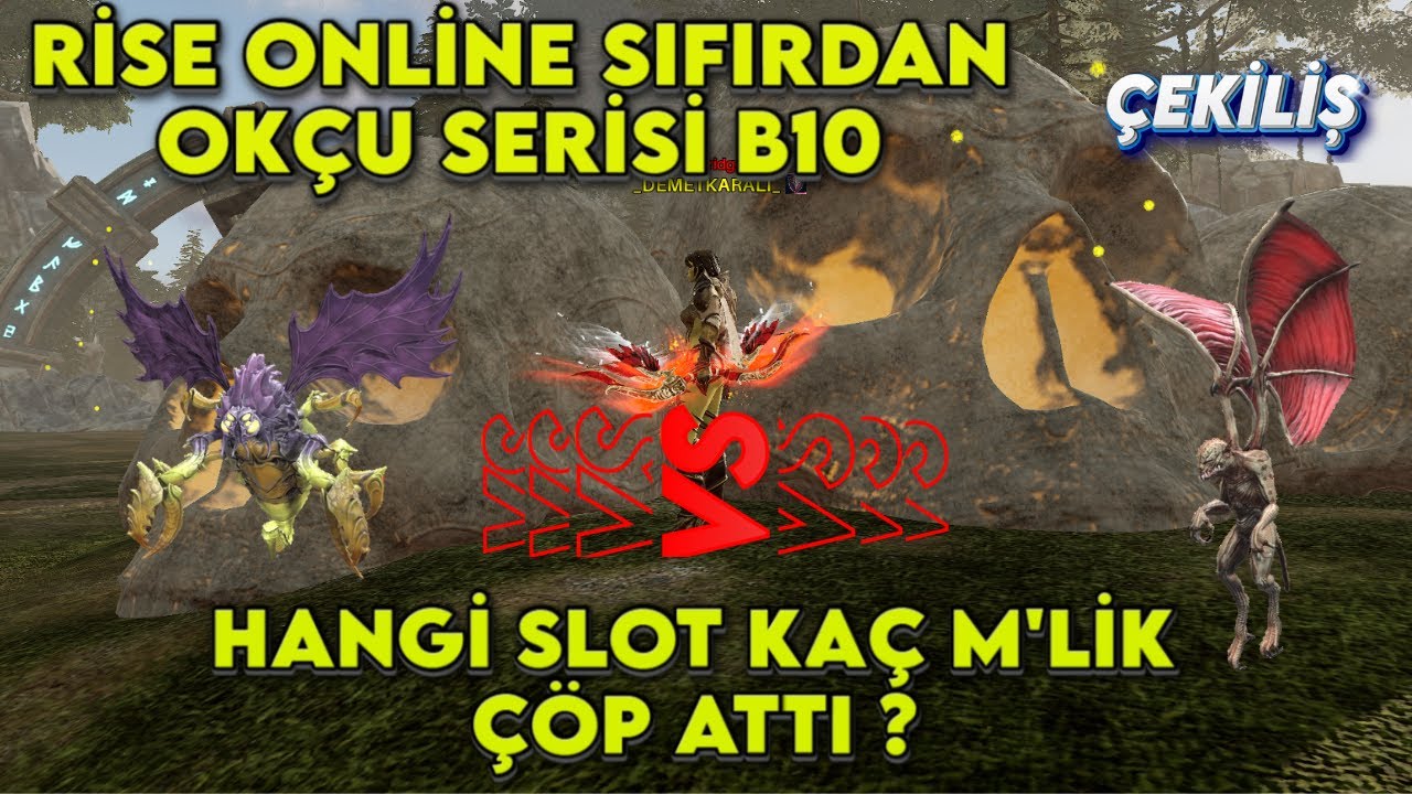 STİNGER-VAMPİRİC BAT- LİZARDMAN- DEATHLORD FARMI / RİSE ONLİNE SIFIRDAN OKÇU SERİSİ B10