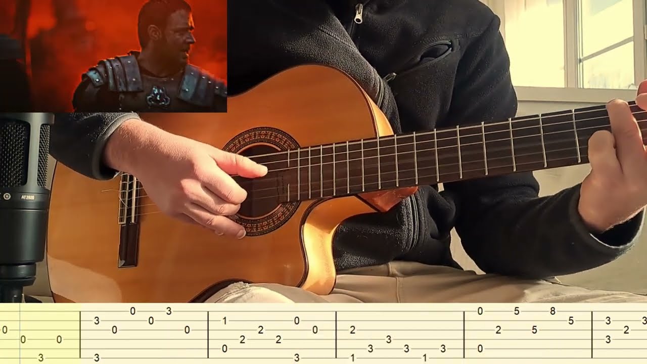 Tabs Gladiator - Guitare (Honor Him)