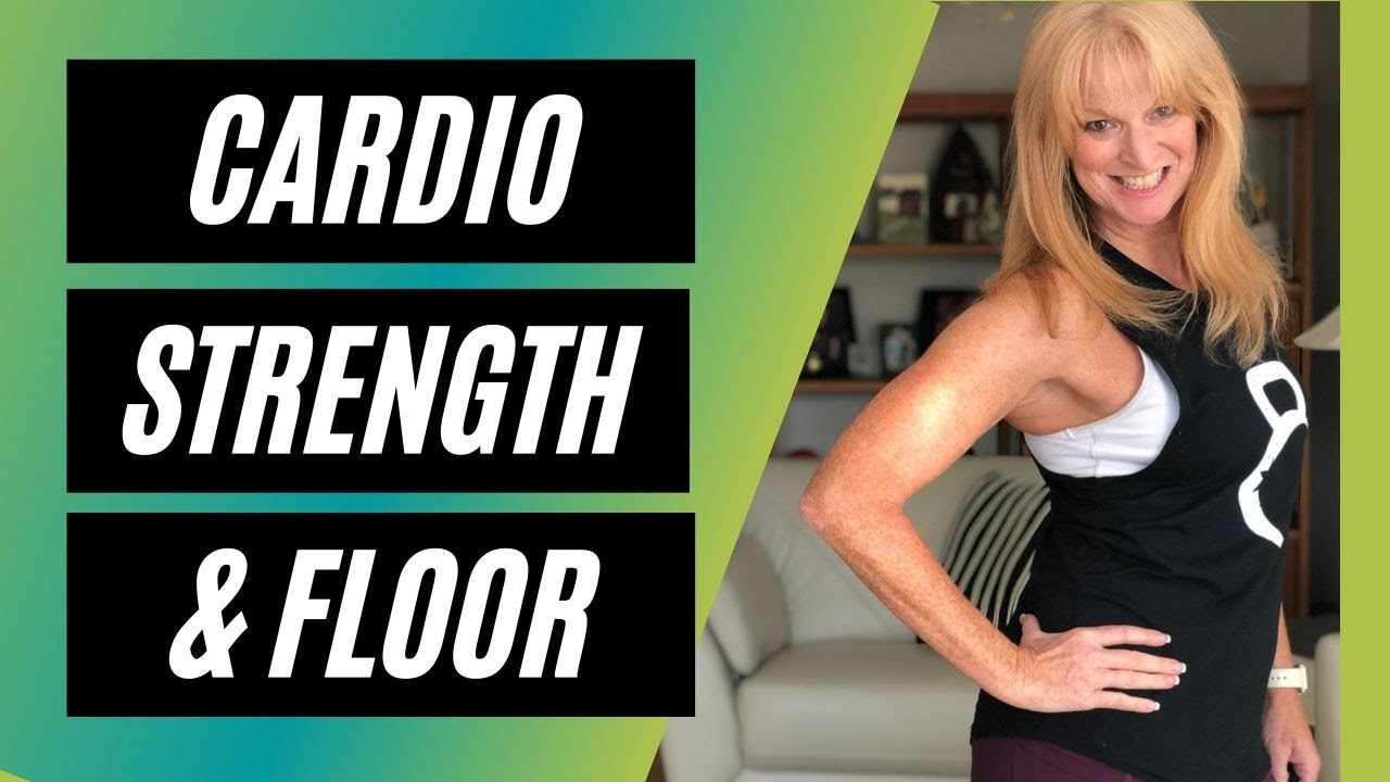 30 min Workout to Rock Music | Cardio, Strength & Floor Exercises | Fitness over 50