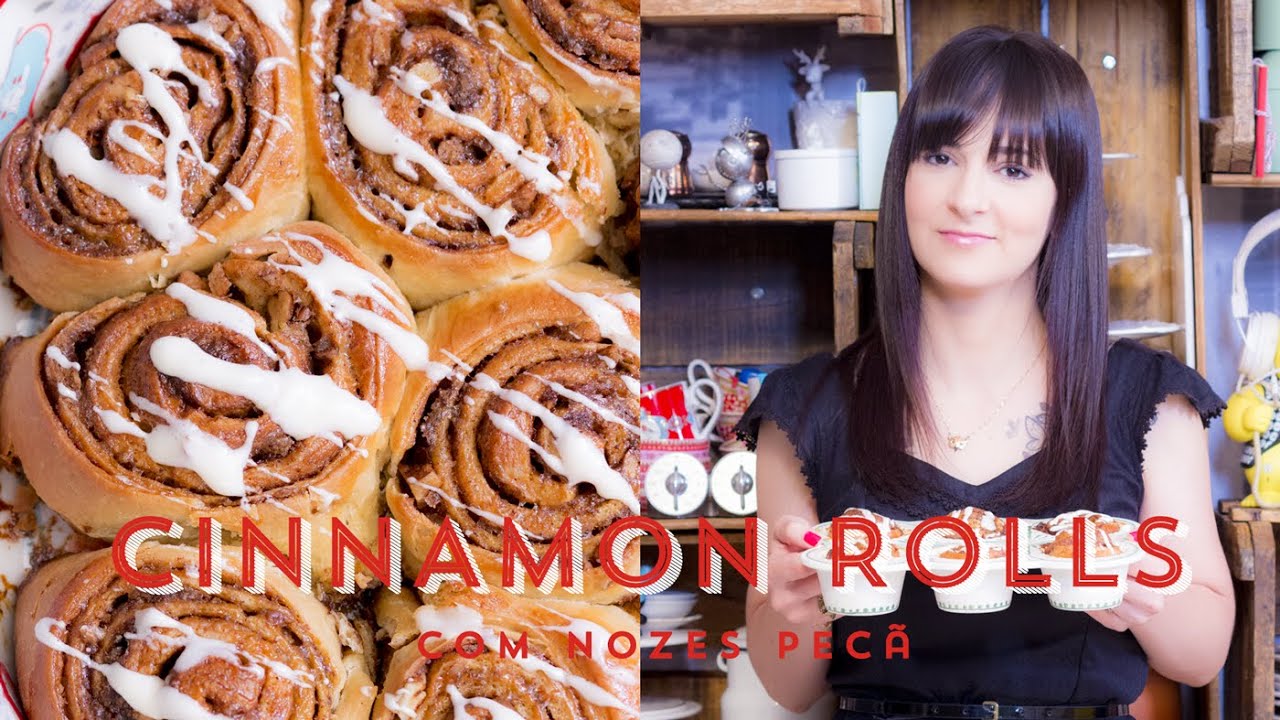 CINNAMON ROLLS com Noz Pecan - Pãozinho de Canela | I Could Kill For Dessert 54 #ICKFD