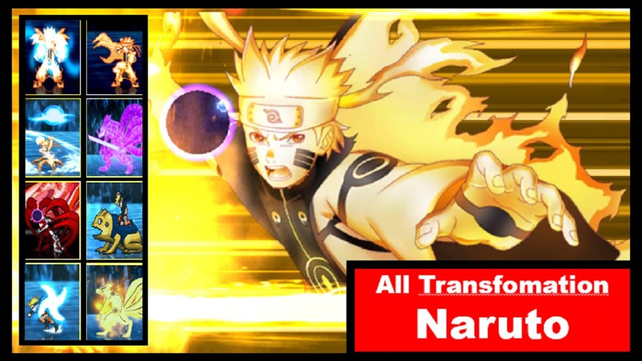 All Naruto Forms - ANIME SUPER BATTLE STARS MUGEN 2020