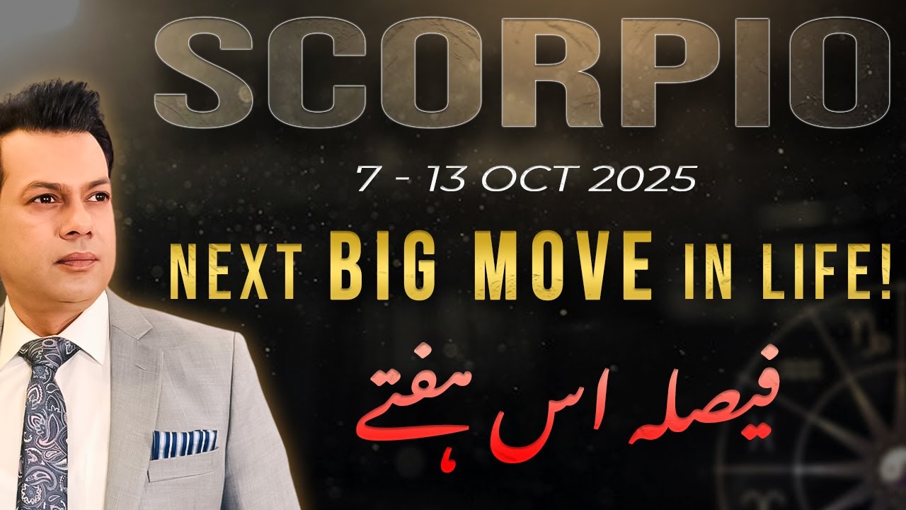 Scorpio Weekly Horoscope (6 Oct–13 Oct 2025)