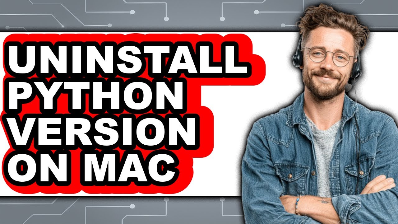 How to Uninstall Python Version on Mac (easy Method)