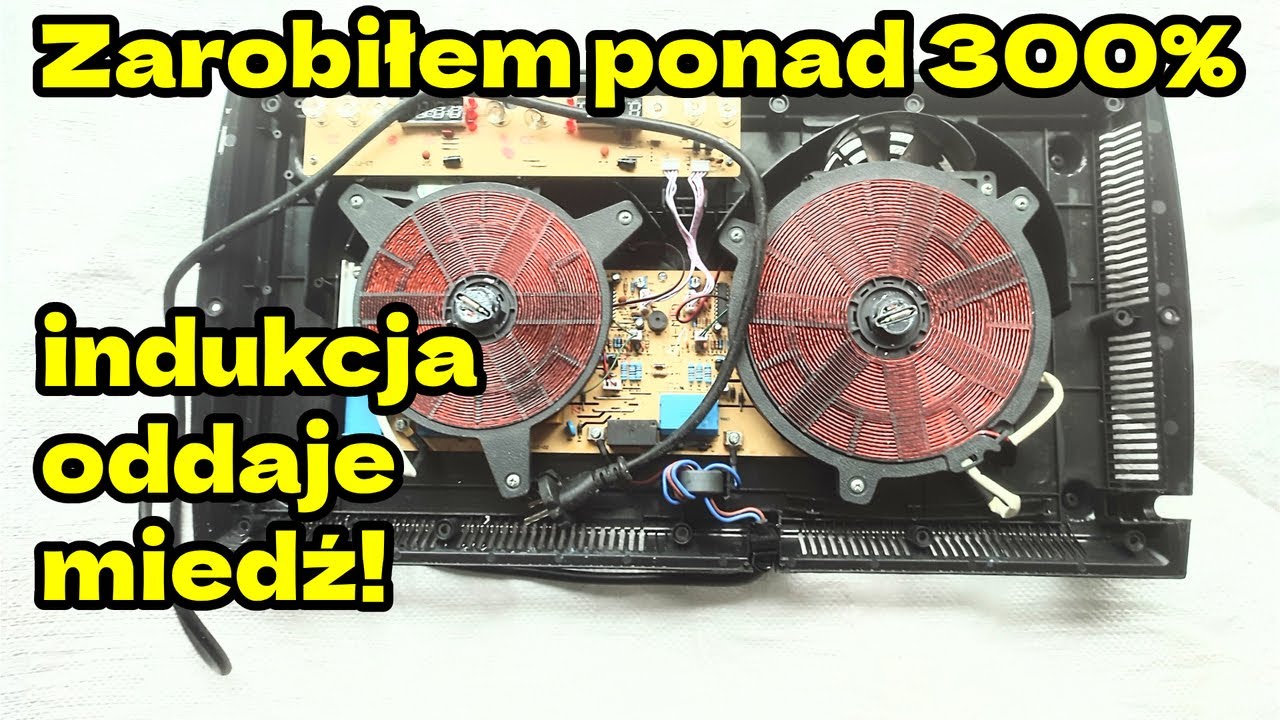 Płyta indukcyjna na złom, ile zarobimy?