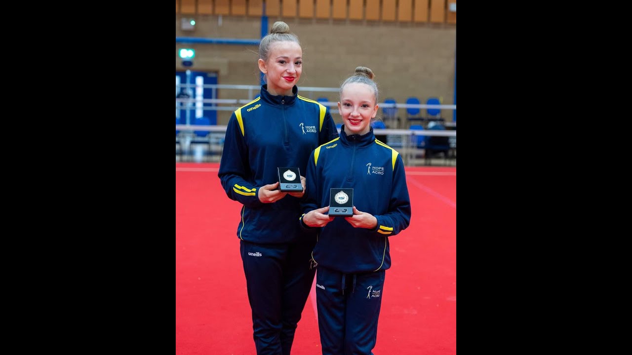 Betty and Emma (Hope Acro) - Grade 5 Women's Pair (Dynamic) - North West Championships 2023