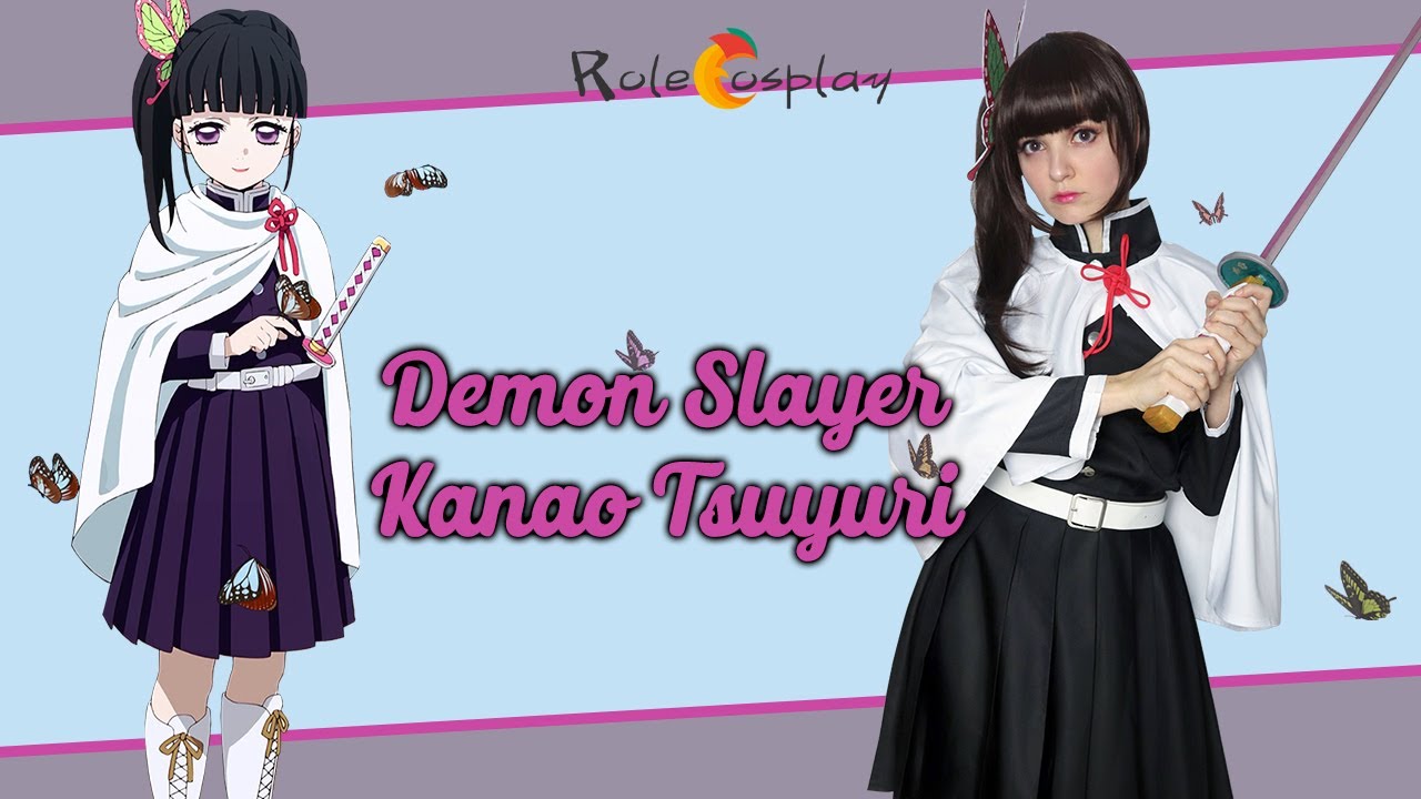 Demon Slayer Kanao Tsuyuri Cosplay Review｜RoleCosplay & Shiro Ychigo