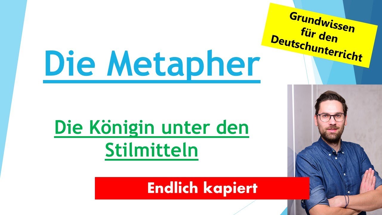 Die Metapher | Sprachliche Mittel im Deutschunterricht