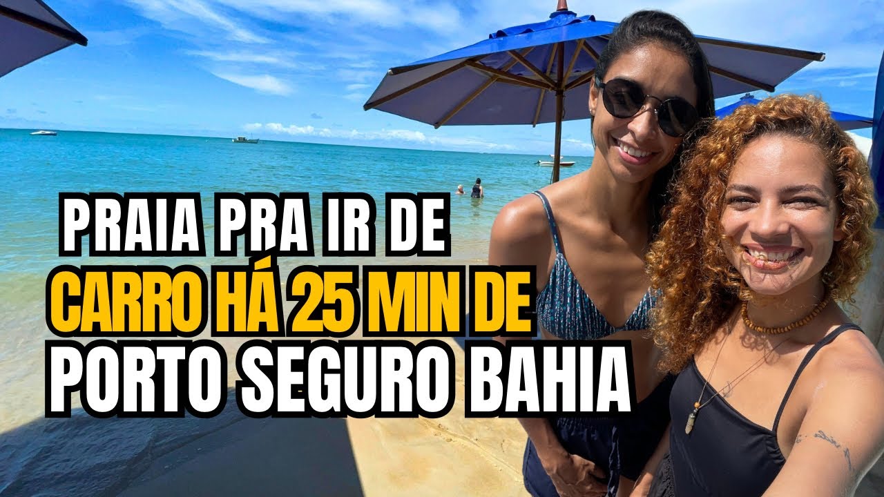 DESCOBRI um Lugar INCRÍVEL pertinho de PORTO SEGURO BAHIA | Praia de Coroa Vermelha escondida