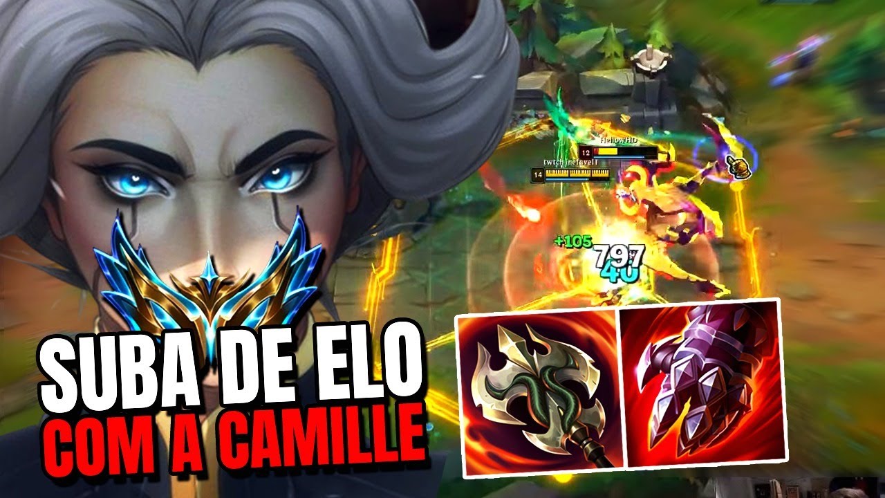 CAMILLE É O CAMPEÃO MAIS FÁCIL PRA SUBIR DE ELO