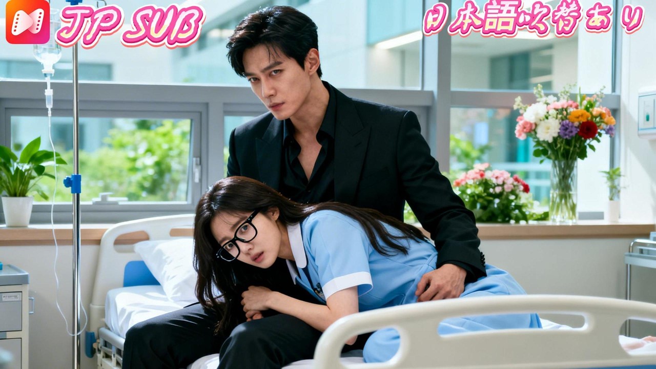 診療所のベッド、傷だらけの彼を治療していたら…急に腕を掴まれ、逃げ場を失った🏥💥