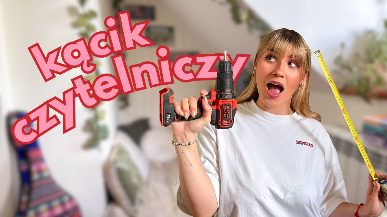 zrobiłam sw&oacute;j KĄCIK CZYTELNICZY !!!!