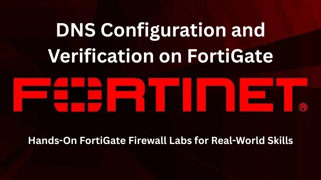 DNS Configuration and Verification on FortiGate