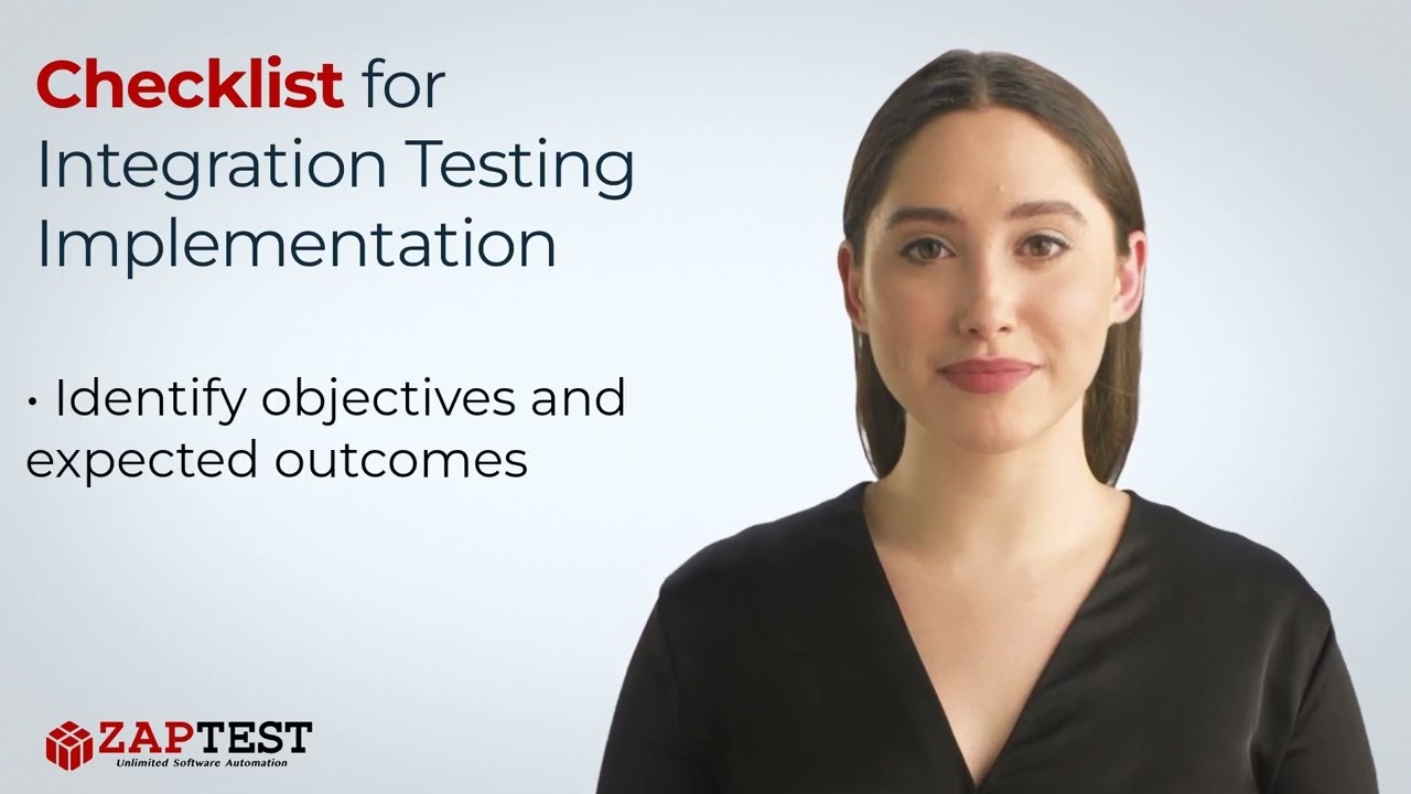 Checklist for Integration Testing Implementation