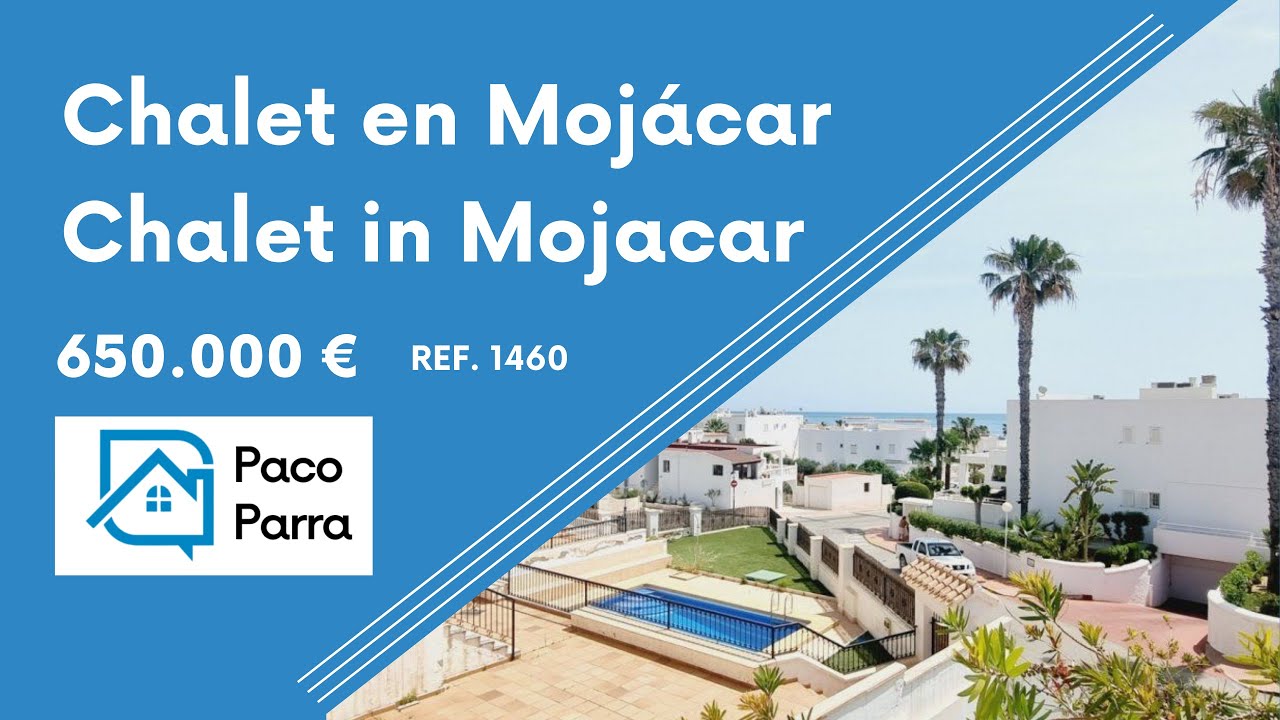 ✅ En Venta ✅ Chalet Independiente en venta en Mojacar, Almería (Centro comercial) por 650.000 €
