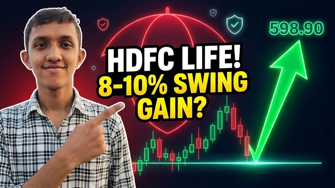 HDFC Life Share Target: Support Bounce + Record Earnings! | HDFC Life Share Latest News