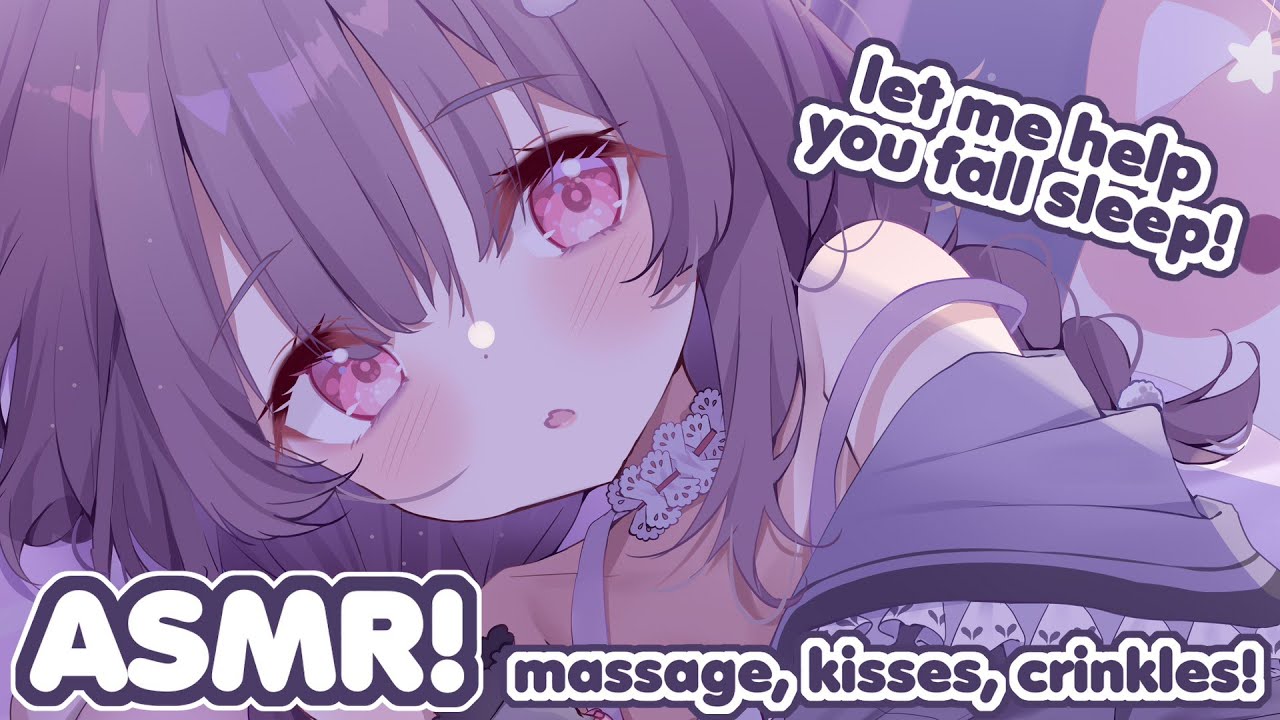 LIVE ASMR 🔴 let me crinkle you and massage you to sleep!!! comforting whispers and relaxation!!! &hearts;