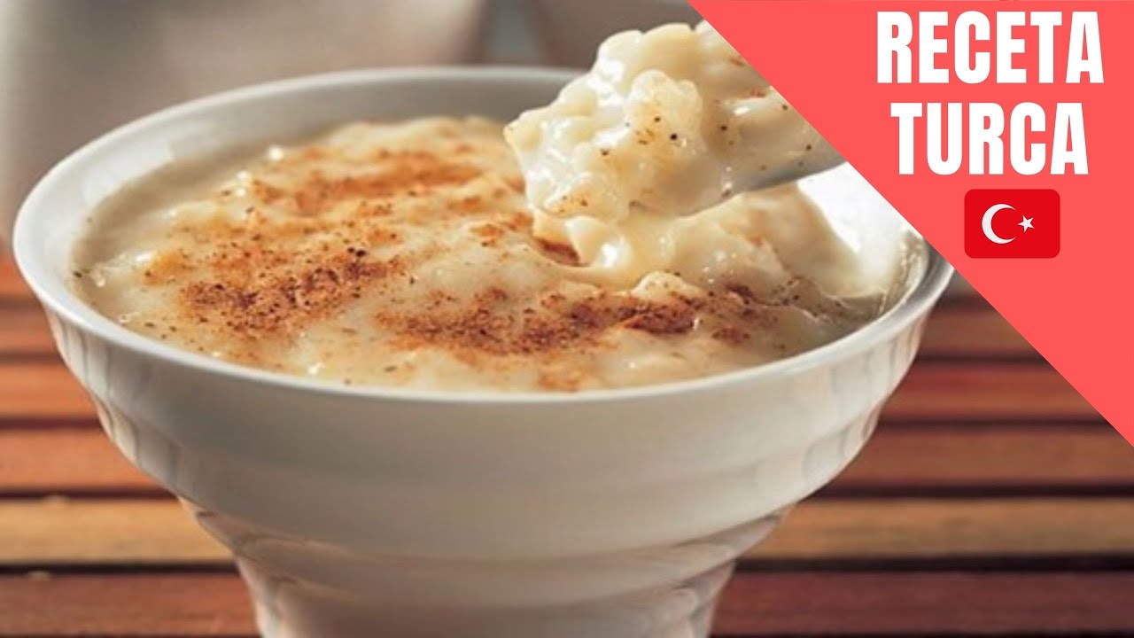 RECETA TURCA:Arroz con leche(SUTLAC)receta Receta 