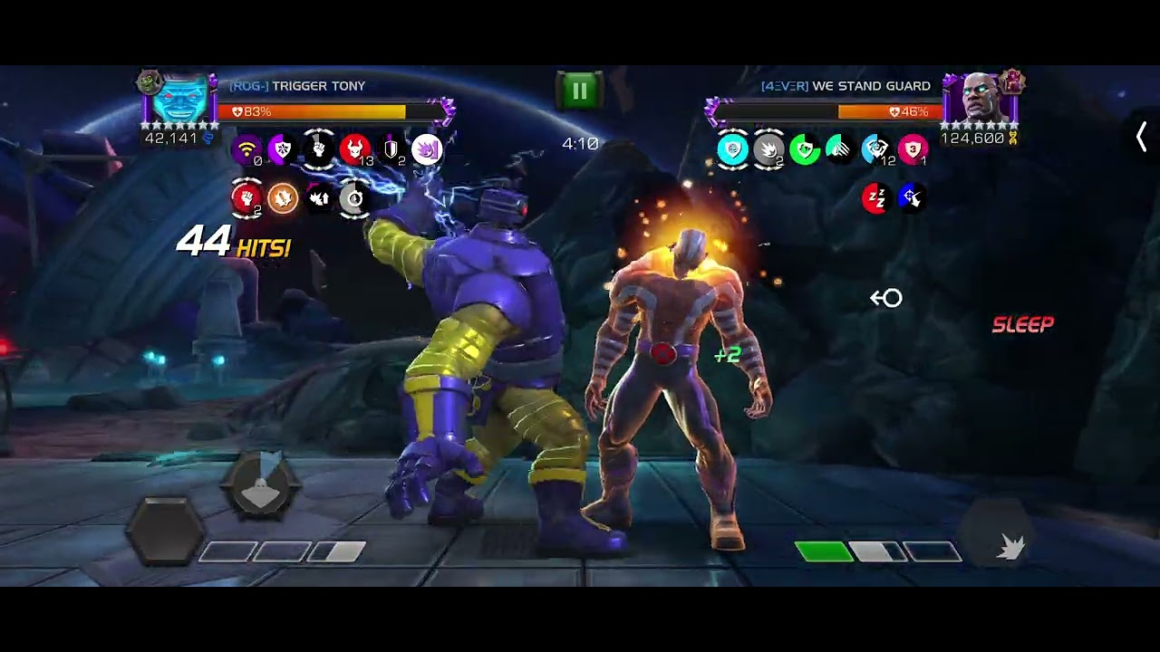 Arnim Zola Vs Gentle node 49,  Wrath meta. How to and how not to fight him. 2 4 1 video.😉
