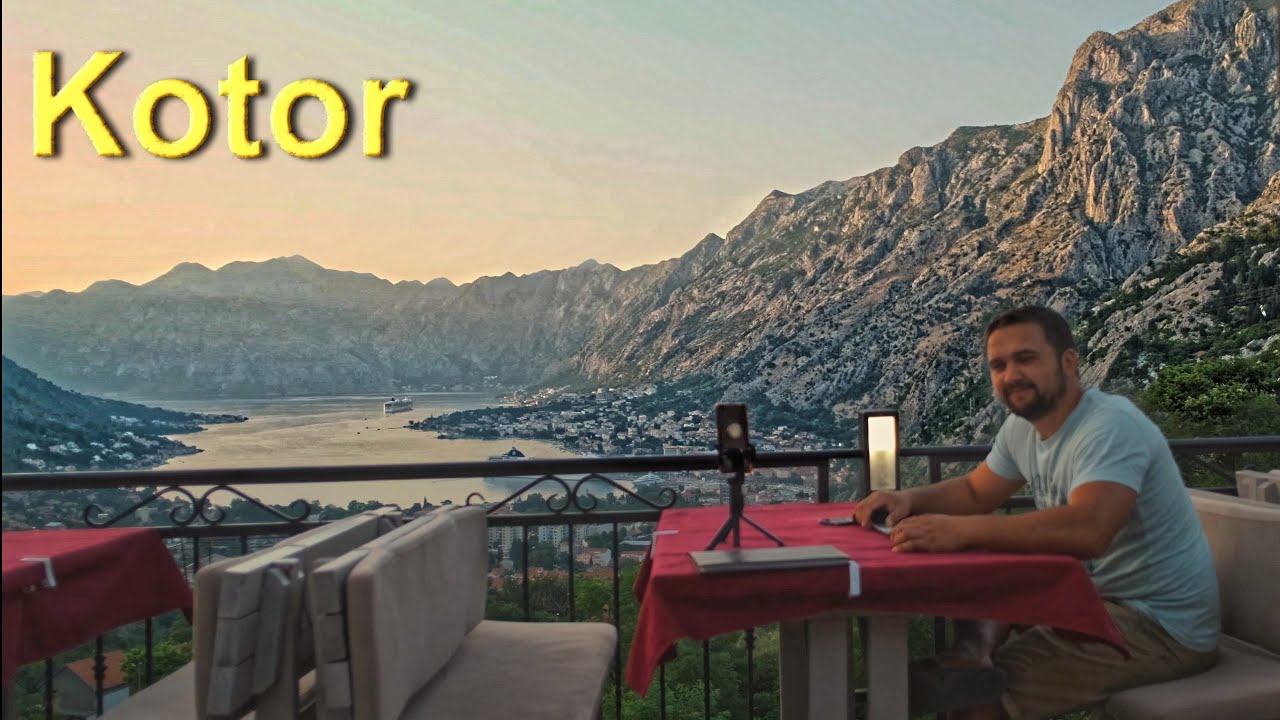 Turul orasului Kotor, cel mai frumos din Europa