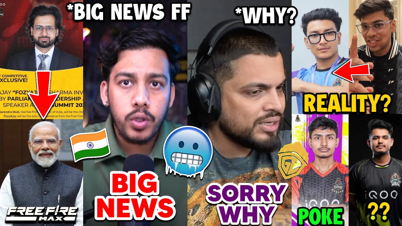 Fozyajay Invited as Speaker in Parliament ?😱 Godlike vs S8UL Controversy 🥶 Shankuu FF Lafda Again?🚨