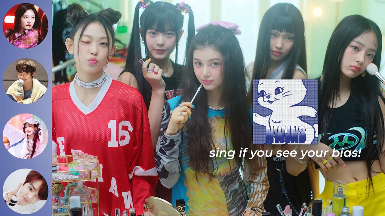 sing if you see your bias! (Attention - NewJeans) w/ Lyrics!