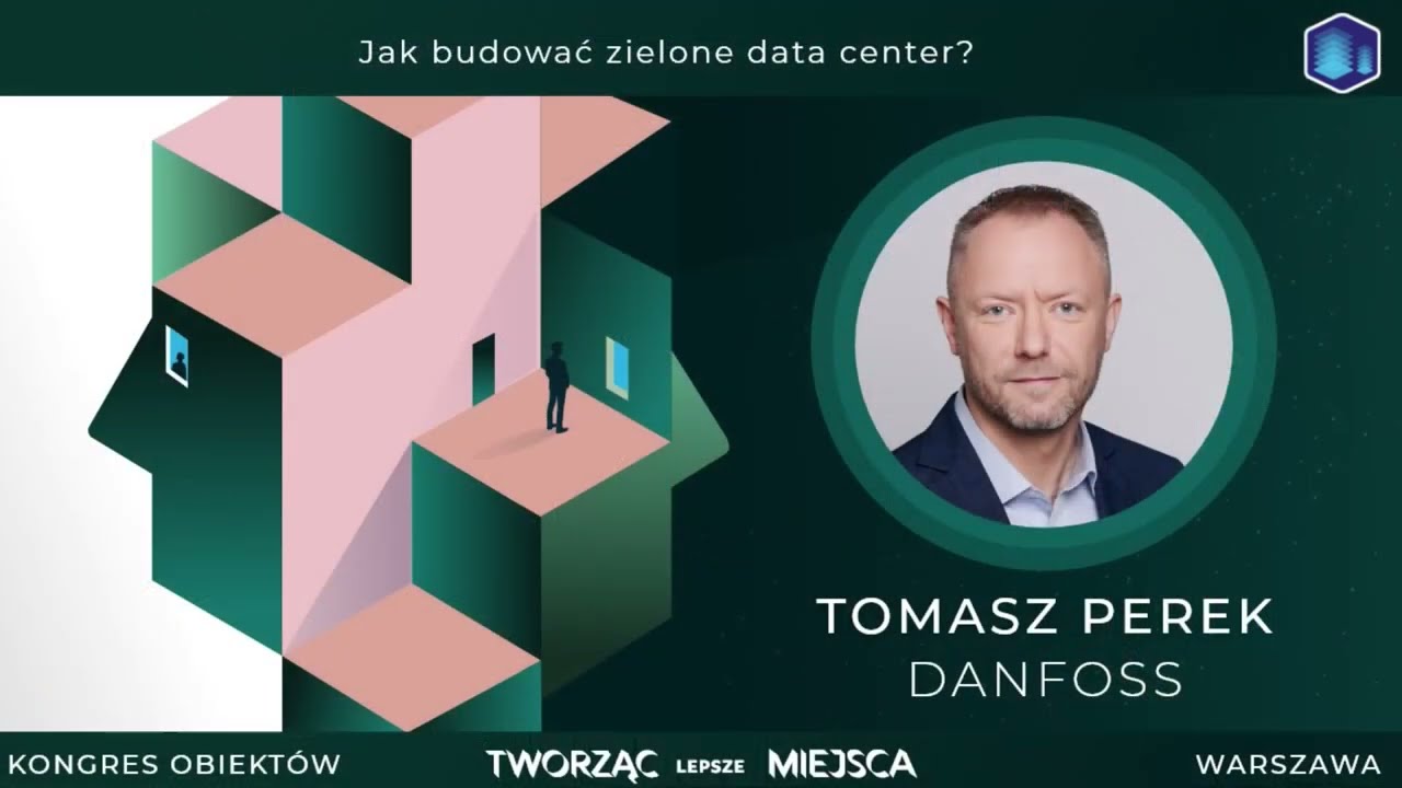 Jak budować GREEN Data Center? Tomasz Perek, Danfoss