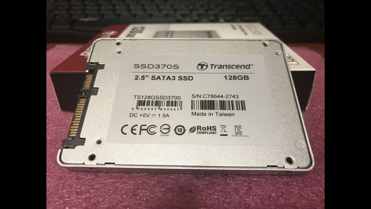 SSD накопитель Transcend 370S TS128GSSD370S 128ГБ обзор и тест