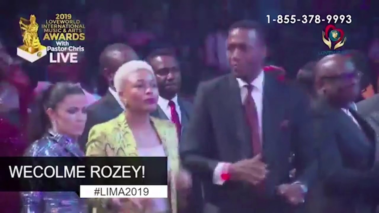 ROZEY'S PERFORMANCE AT LIMA AWARDS 2019 WITH PASTOR CHRIS OYAKHILOME