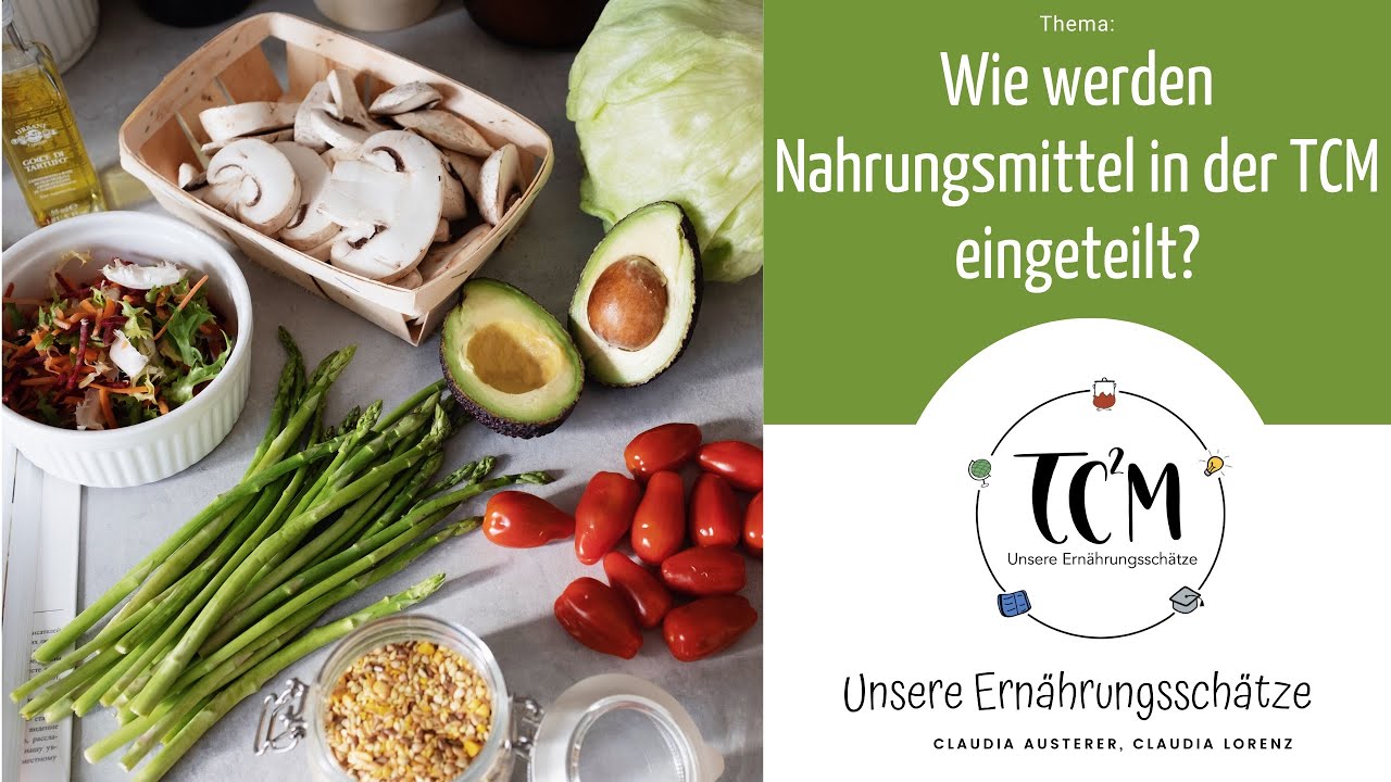 Wie werden Nahrungsmittel in der TCM eingeteilt?