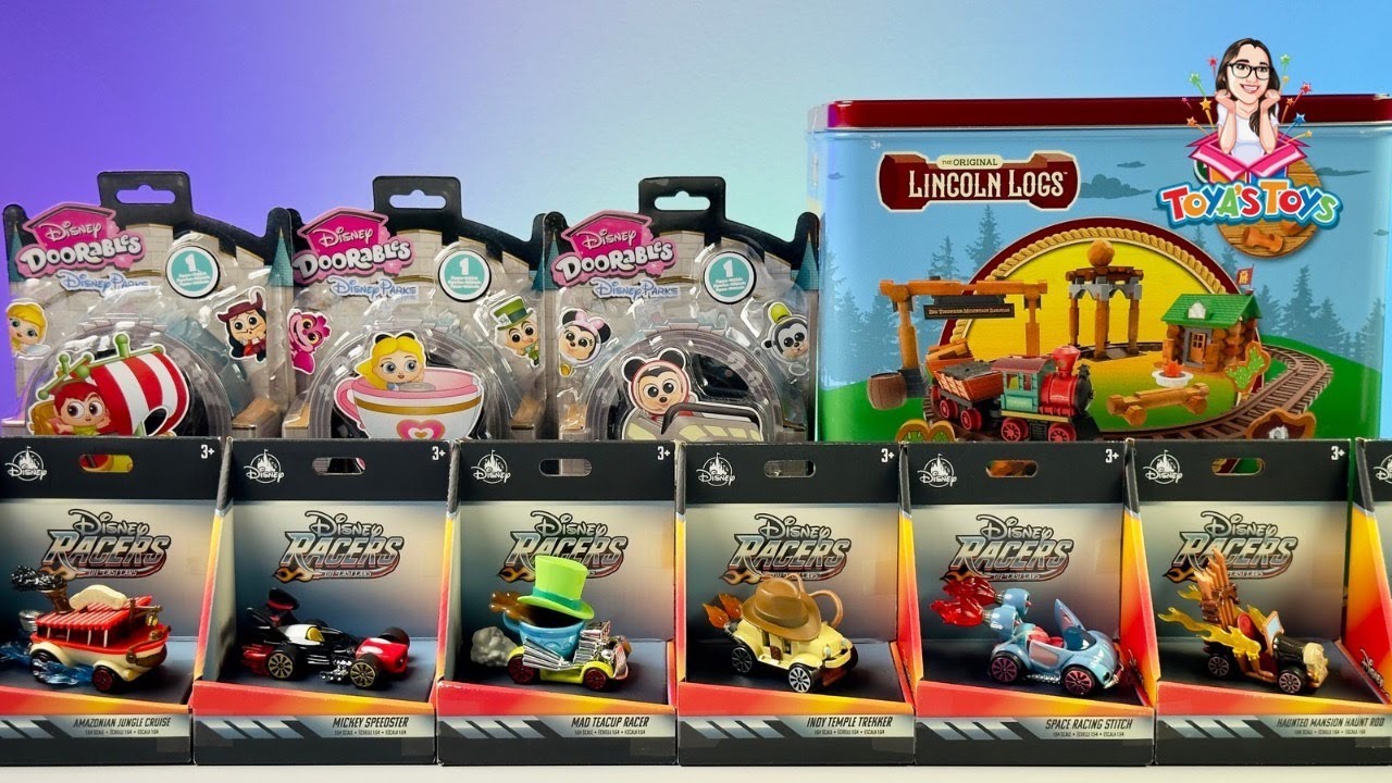 Unboxing and Review of Disney Parks Character Attractions Toy Collection