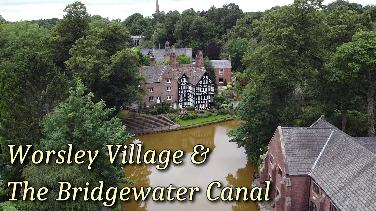 Worsley Village & The Bridgewater Canal July 2020