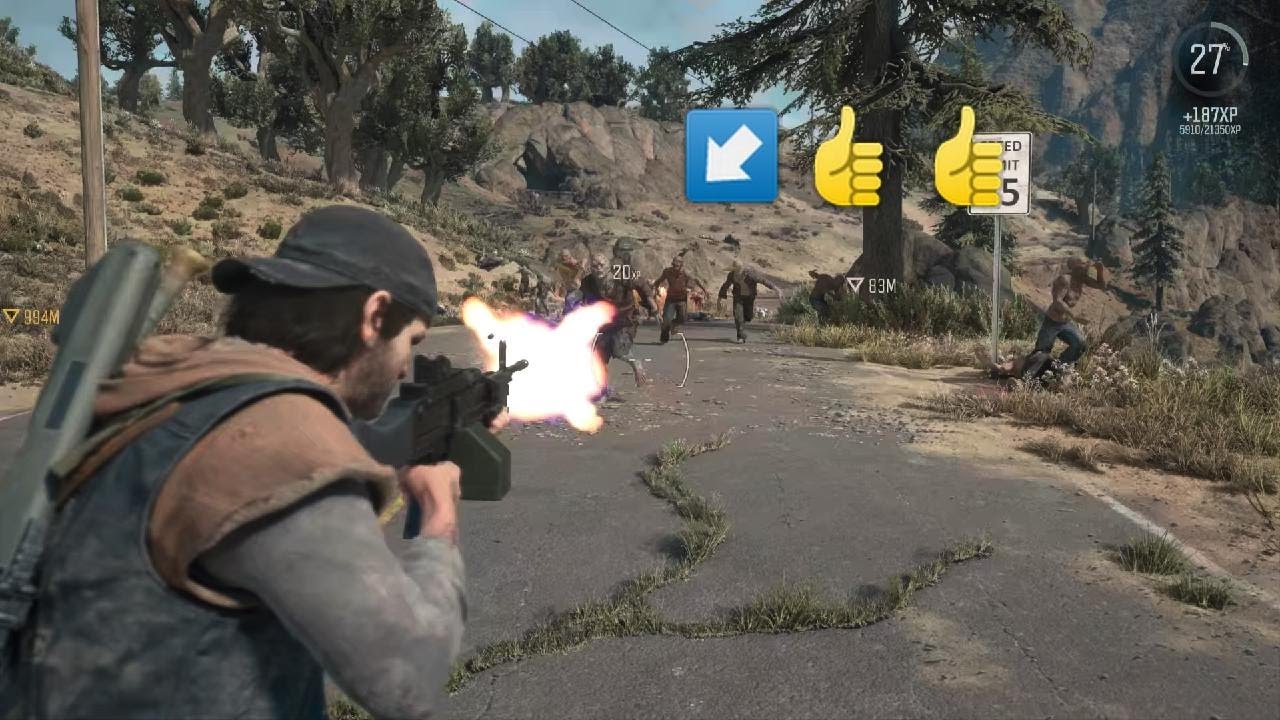 MARION FORKS HORDE ON SURVIVAL 2 DIFFICULTY (Days gone )
