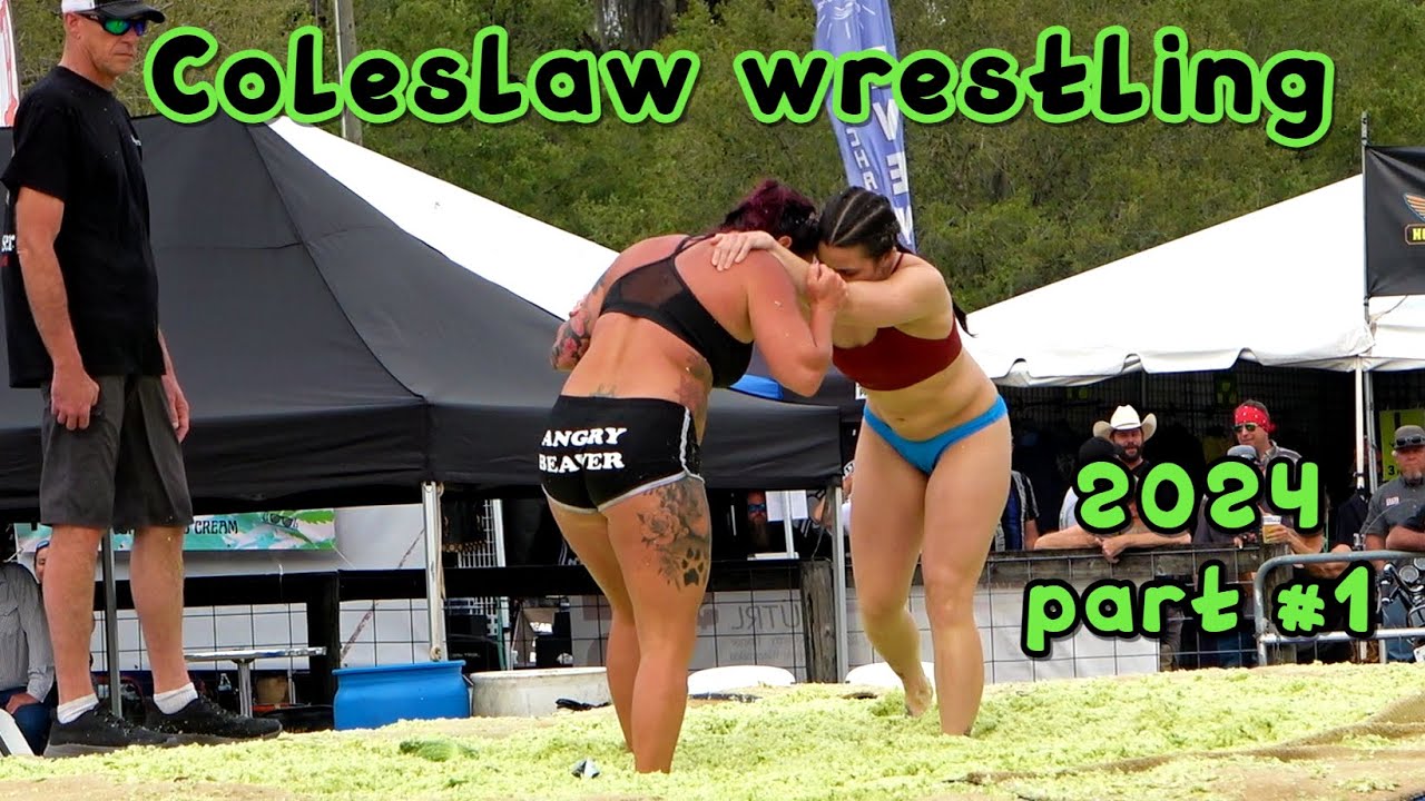 Coleslaw Wrestling Cabbage Patch 2024 (Wednesday) Part #1