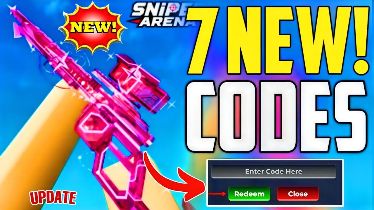 [BattlePass🔥] *ВСЕ НОВЫЕ* РАБОЧИЕ КОДЫ SNIPER ARENA В ROBLOX - КОДЫ ДЛЯ SNIPER ARENA