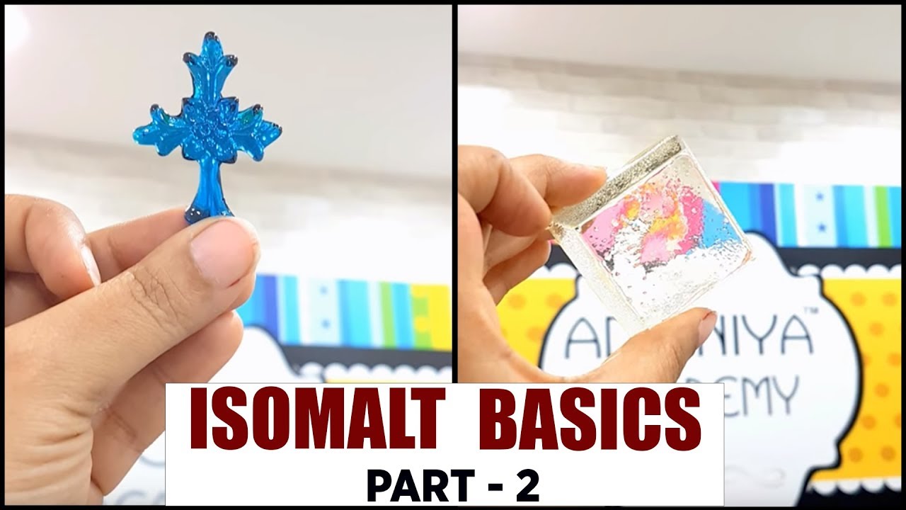 Isomalt Basics | Decorations | PART 2 | Sugar Decorations | Easy Cake Decoration