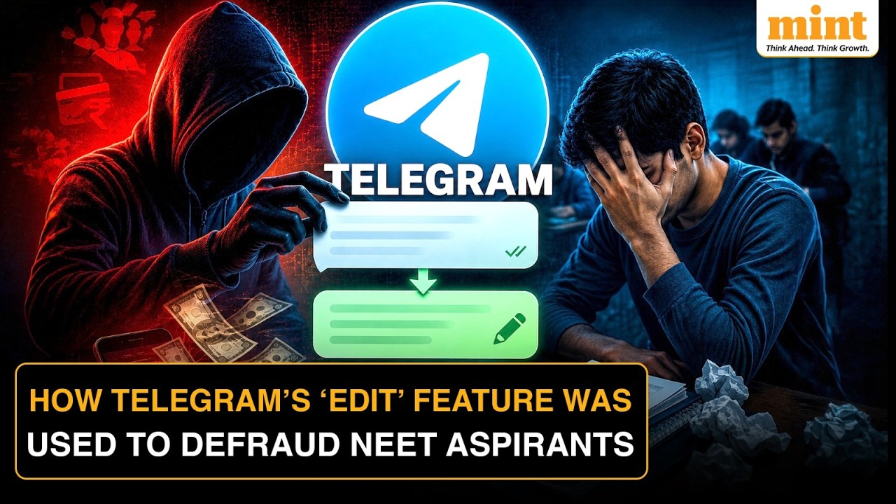 RE-NEET 2026: How Telegram&rsquo;s &lsquo;EDIT&rsquo; Feature Became A Tool For Scammers To Target Aspirants
