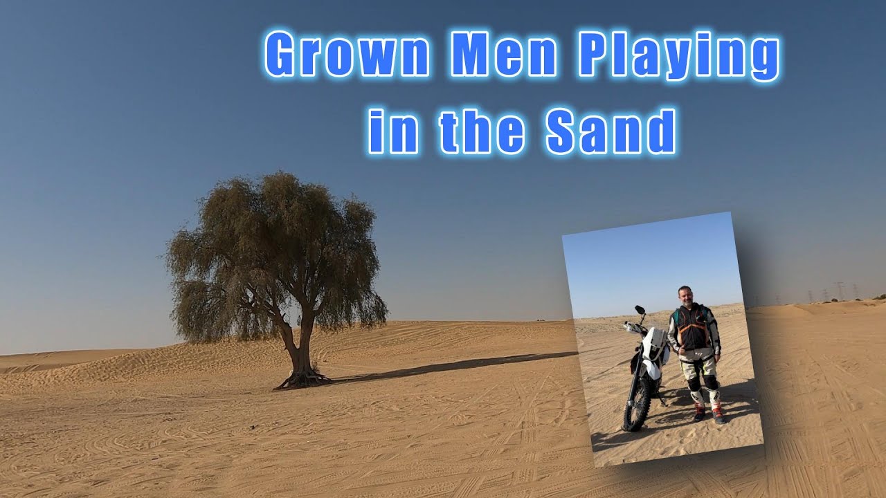 Rui & Steven Playing in the Sand