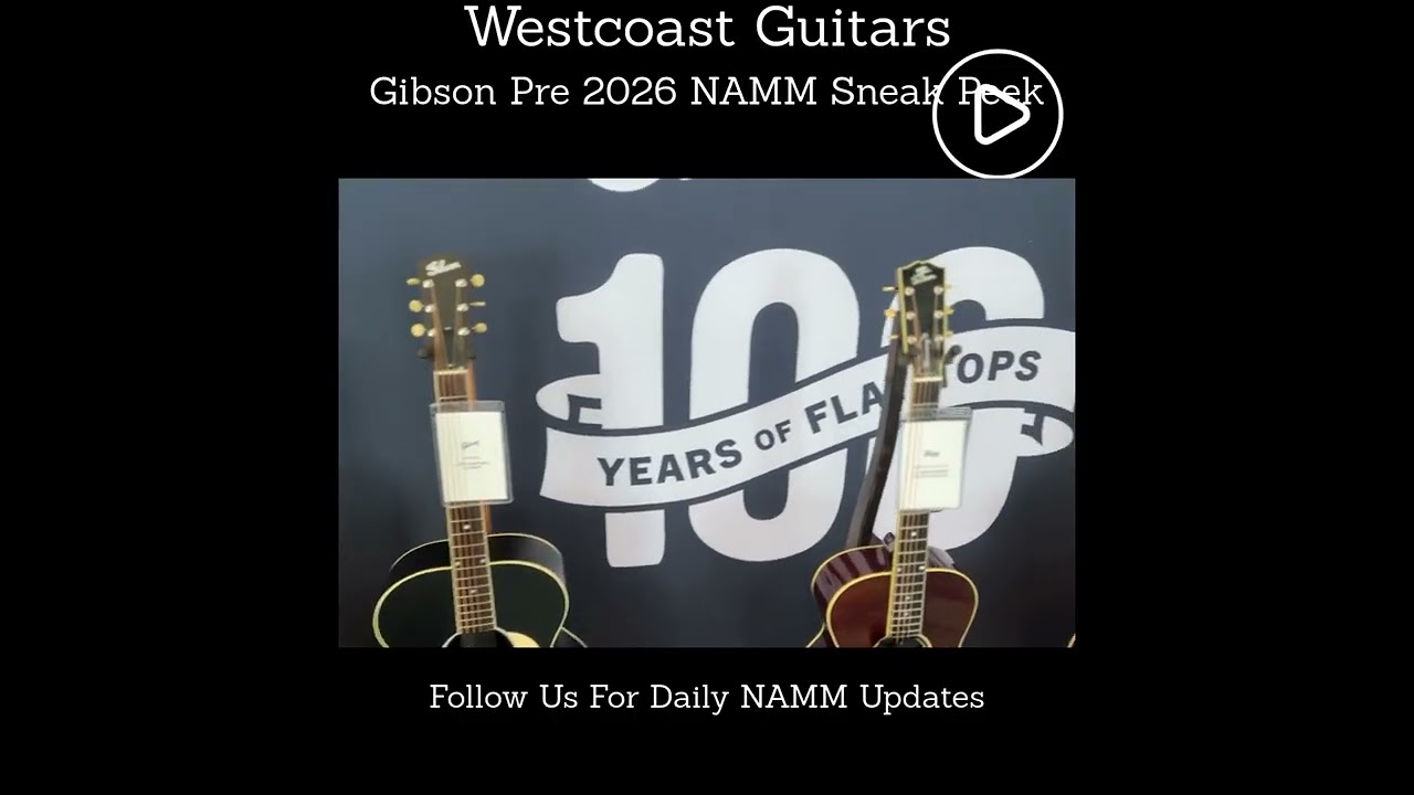 WOW !! Gibson Pre 2026 NAMM Sneak Peek ! @gibson