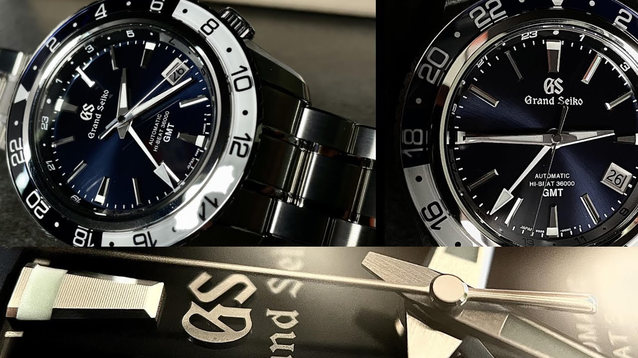 Grand Seiko SBGJ237 Sport GMT Hi-Beat Blue and White
